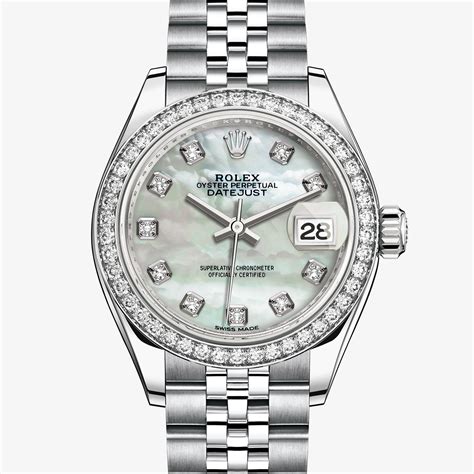 rolex lady oro bianco|Lady.